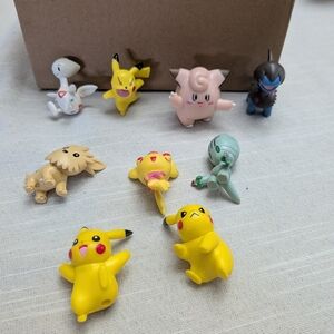 Pokemon Figure Bundle Vintage Pikachu